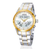 Alfajar Alharmeen prayer Azan Stainless Steel watch Qibla Muslim Watch