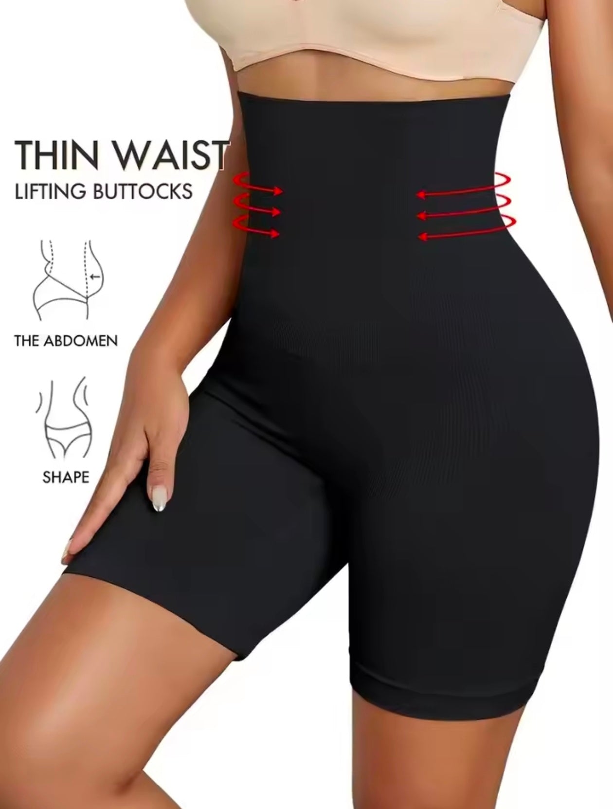 High waist Slimming body shapper Tummy Control lower Waist shapper