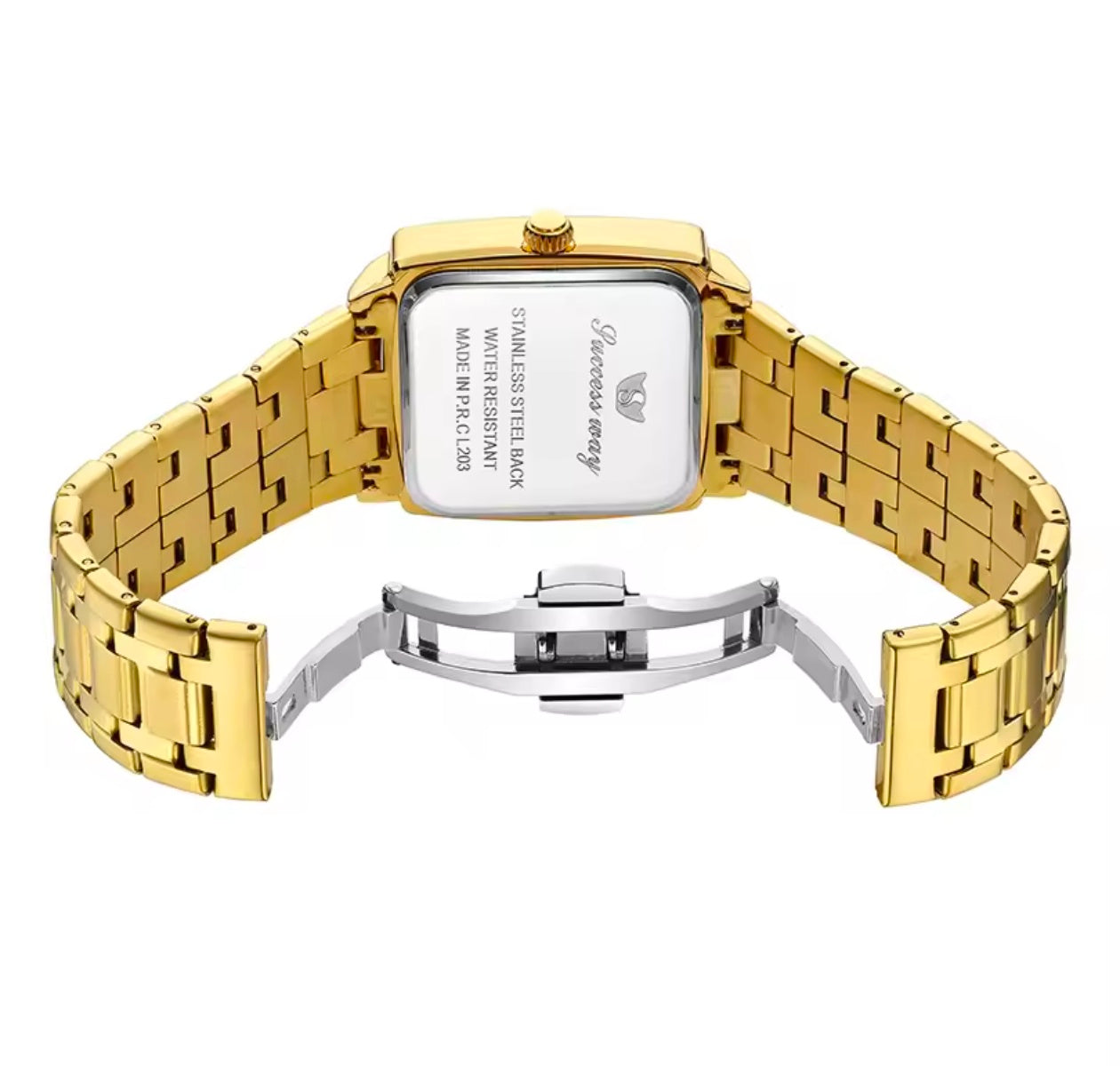 Best Win Luxury Steel Quartz Watch