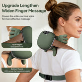 Shoulder and Neck Massager, 4D Bionic Heated Massager, Neck Massager with Fingers