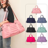 Multifunctional Duffel Bag for Men or Women with Shoe Laptop & Wet Compartment