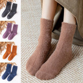 5 pair Cashmere Winter Warm Soft Fluffy Thermal Thick socks