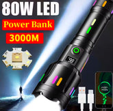 1 KM Long Range Ultra Bright RL 730-T6 Zoomable Spotlight