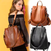 Women Anti-theft Design Backpack Casual Daypack