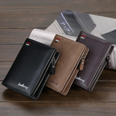 Baellery Short zipper wallet multi pockets for carde zipper Pocket