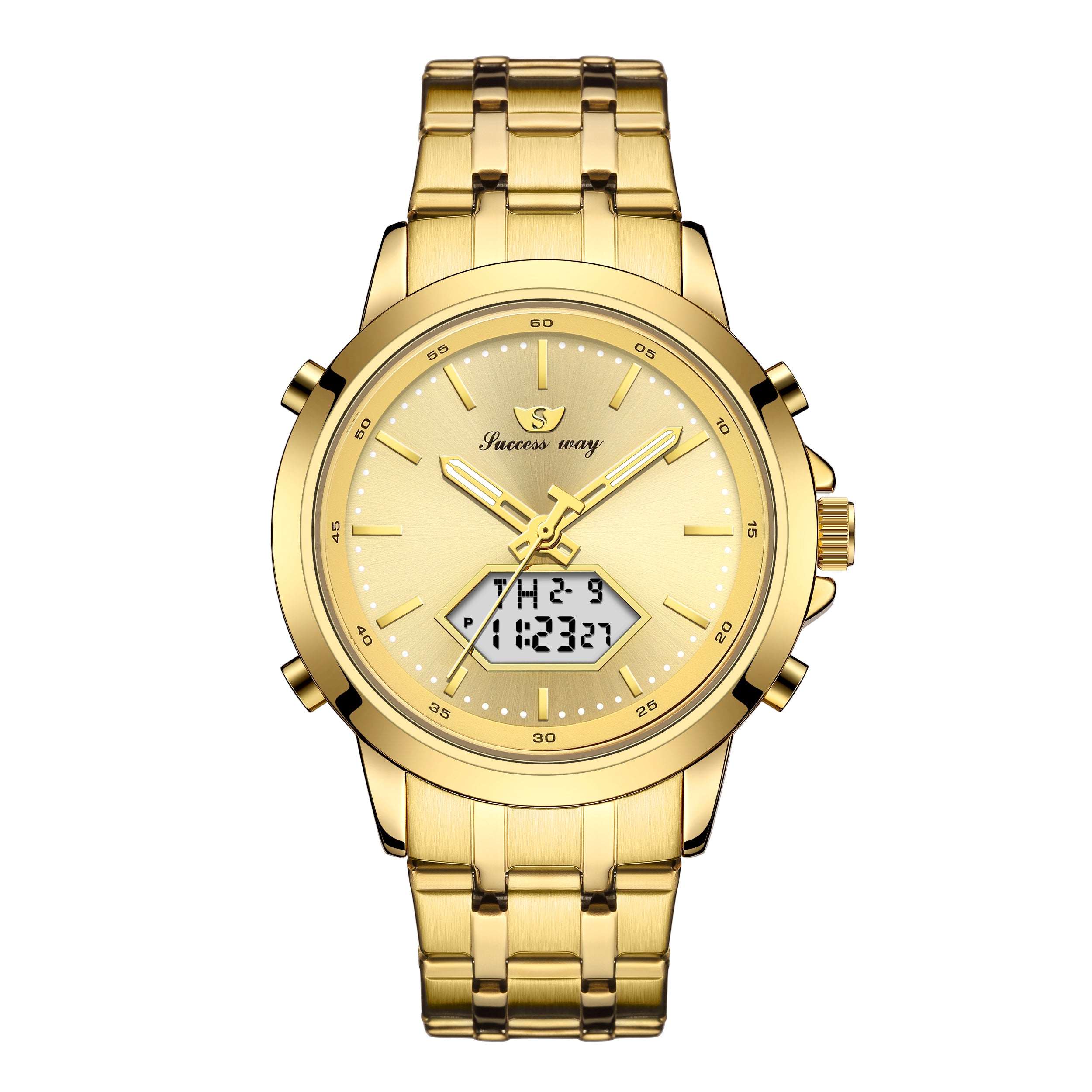 Original Dual Time Success Way Quartz Watch