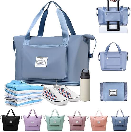 Large Capacity Folding Travel Bag Imported lightweight