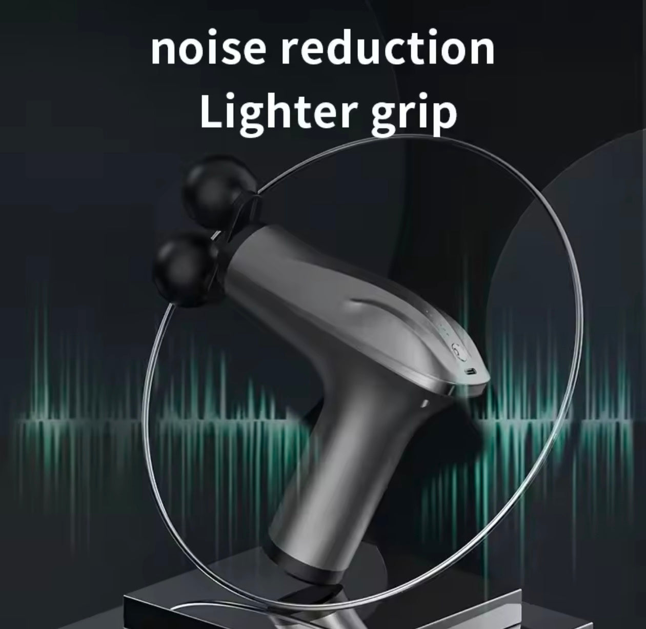 Double Head Massage Gun high powered Rechargeable Massager