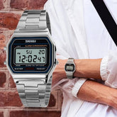 Skmei LED Digital Steel Military Waterproof Wristwatches SKMEI 1123