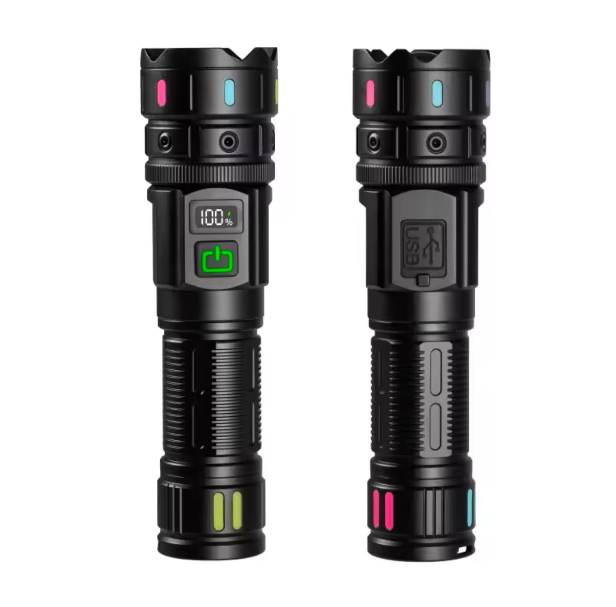 Long Range Canon Ruilang Most Powerful LED Flashlight Rechargeable