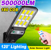 500000LM Ultra Powerful Solar Lamp 120° Wide Range Lighting Outdoor