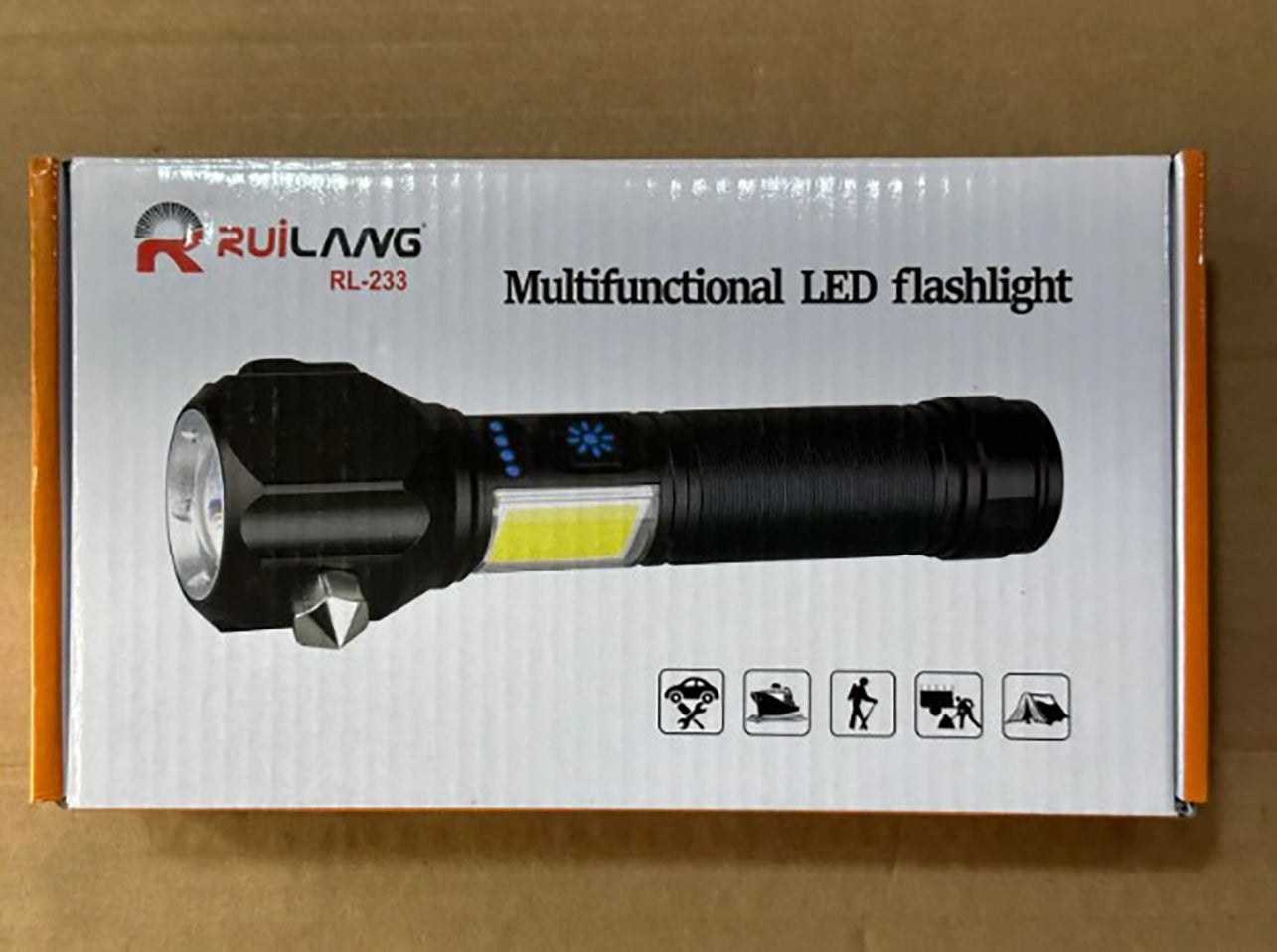 Ruilang Multifunctional LED Flashlight RL-233