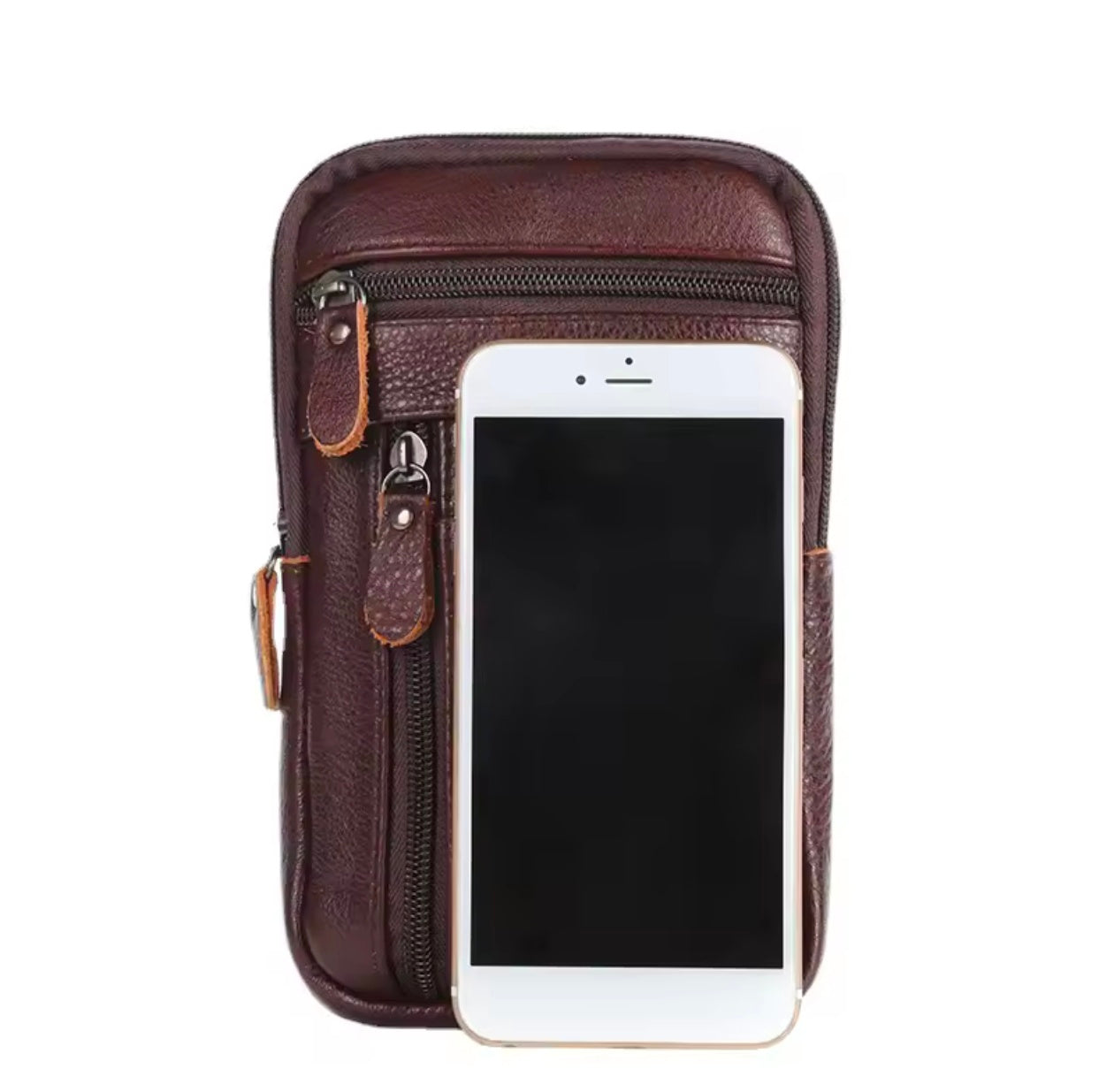 LEATHER Vintage Belt Crossbody Fanny bag