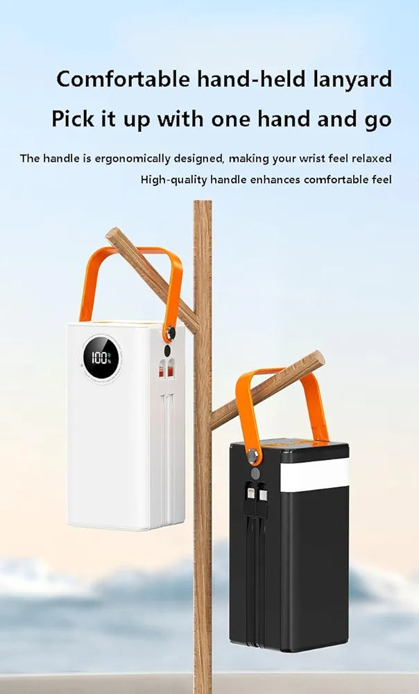 30000mAh 22.5W Super Fast Large Capacity Power Bank (USB C Output and Input)