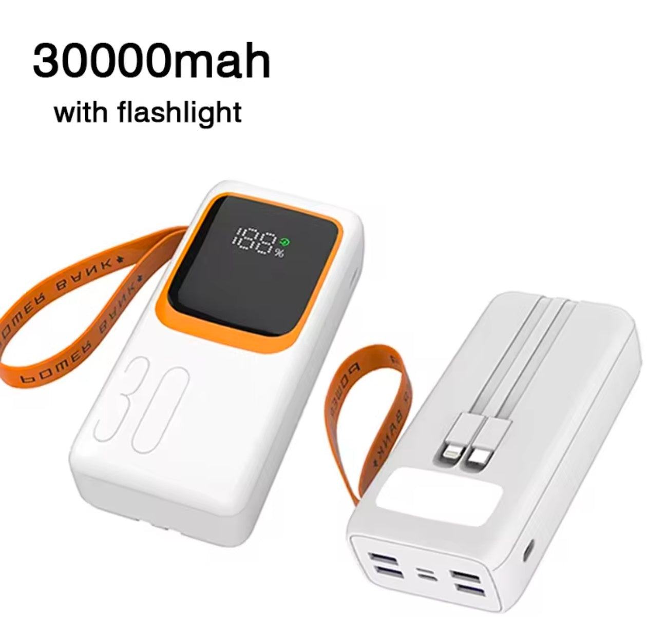 30000mah 120w Super Fast Power Bank