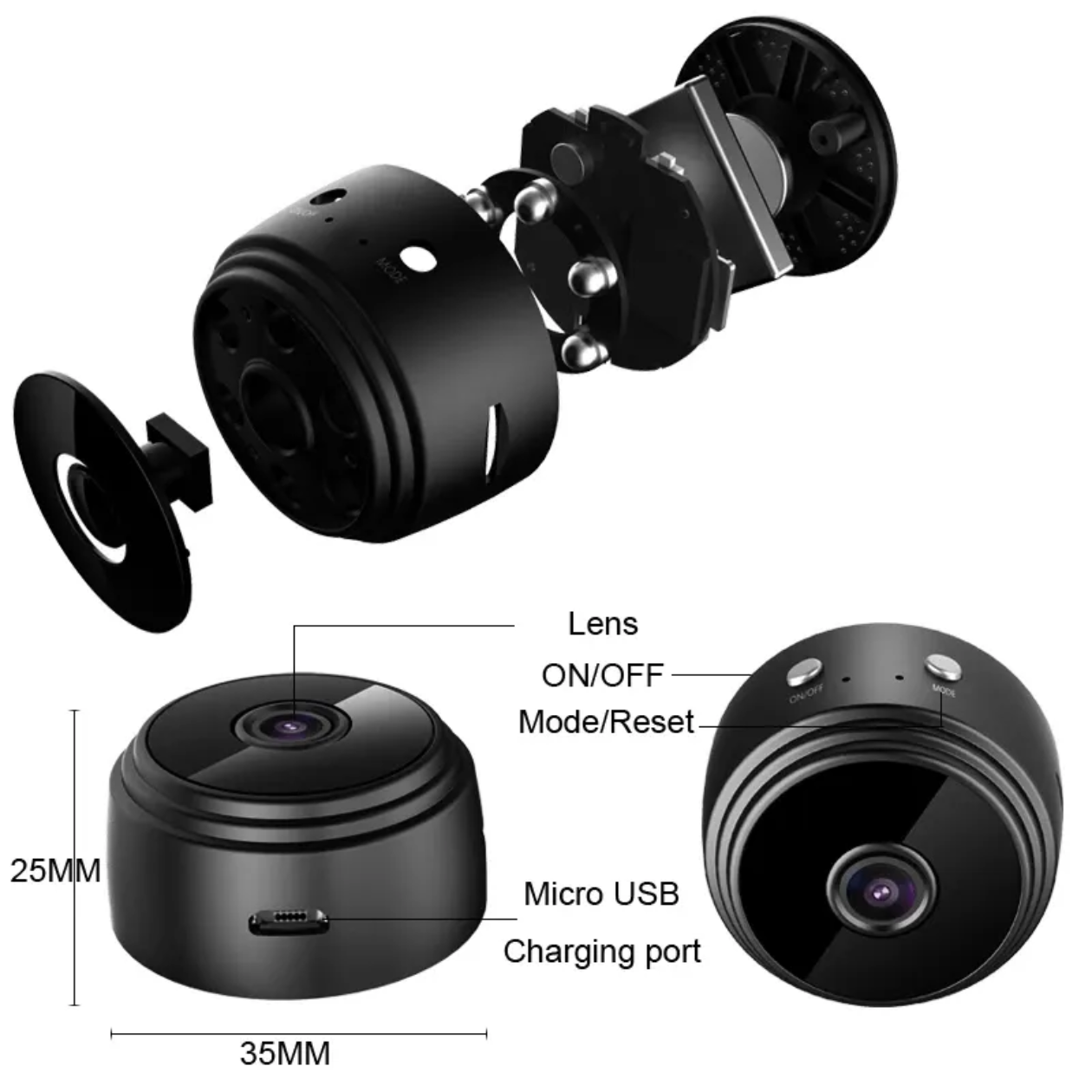 Mini Camera Cctv HD 1080P Wireless Wifi Security camera