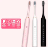 Electric Toothbrush Soft Bristles 6 Speed Automatic for Adults & Kids Universal Smart Charging All Ages Compatible