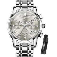 DINAR Waterproof Stainless Steel Chronograph Watch