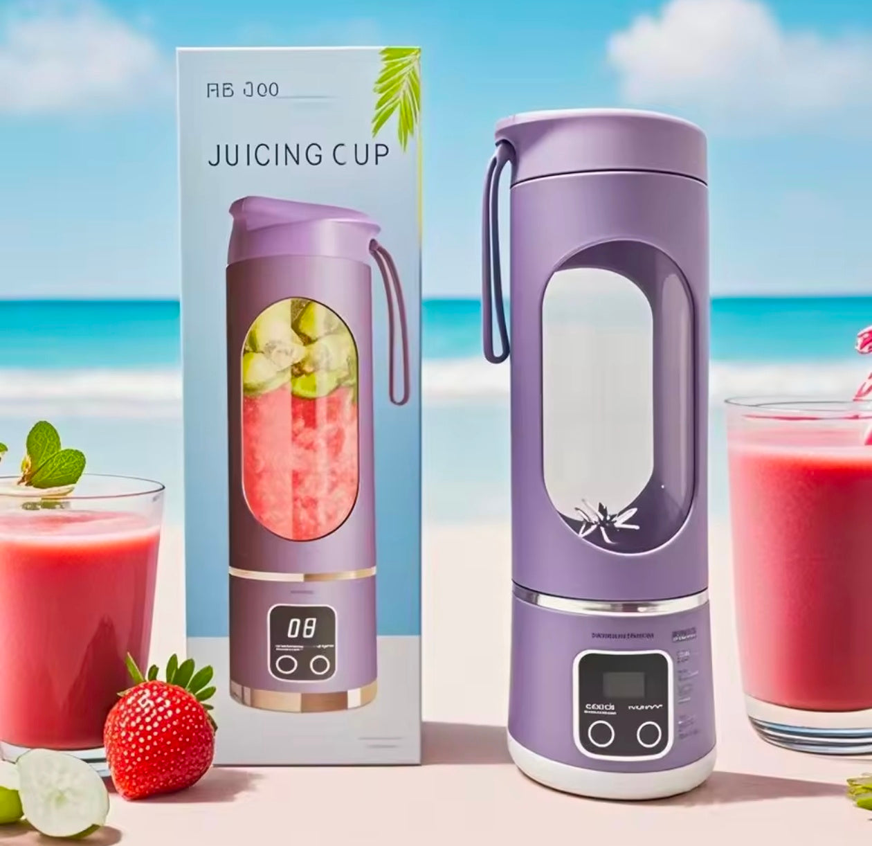 Wireless Portable Juicing Fruit Vegetable Blender