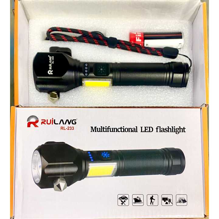 Ruilang Multifunctional LED Flashlight RL-233