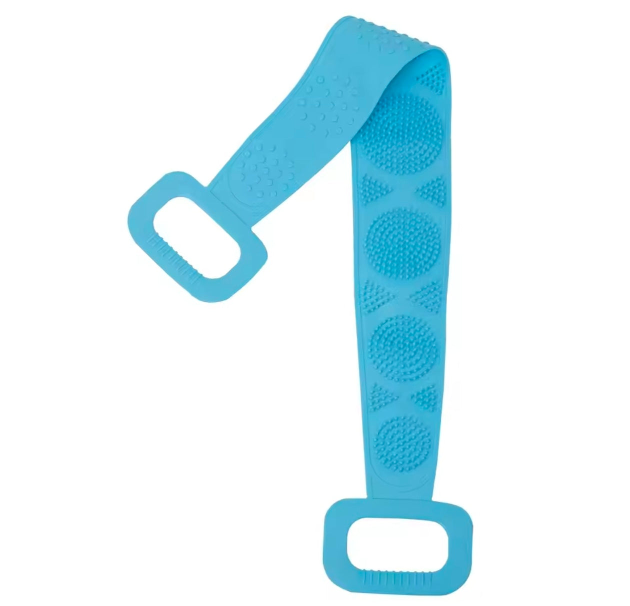 Silicone Back Scrubber, Double Side Bathing body Scrubber