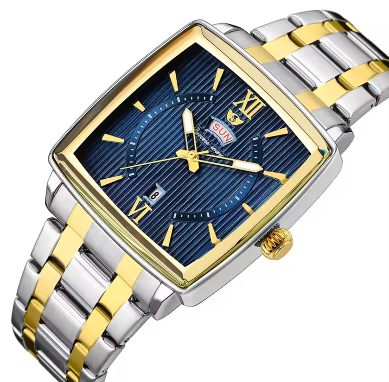 Best Win Luxury Steel Quartz Watch