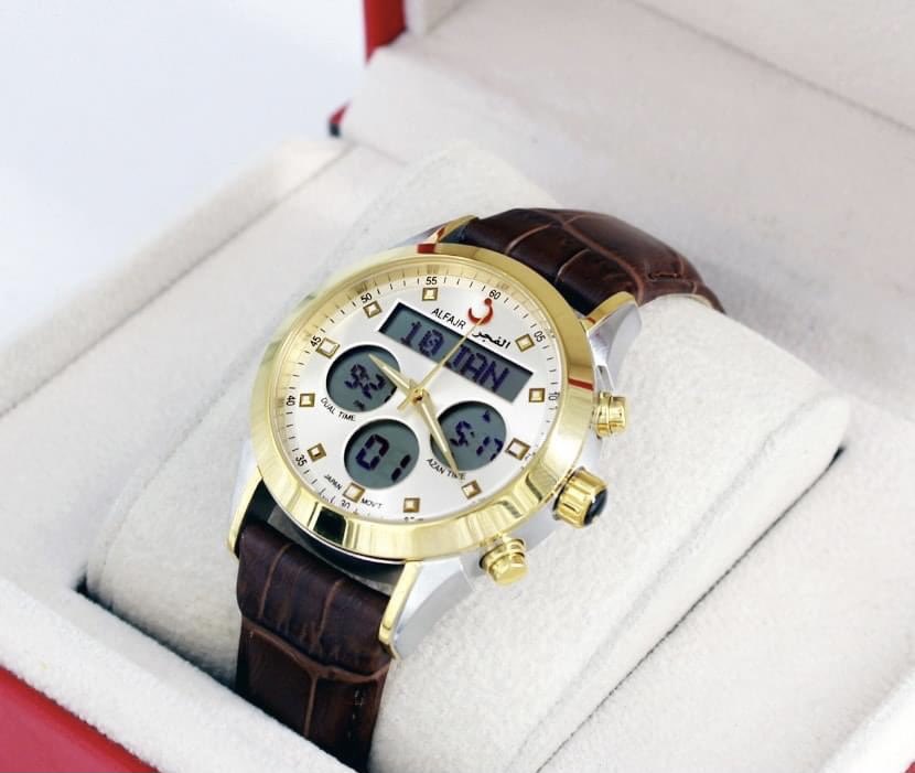 Alfajar Unique Dual Time Original Watch In good Price