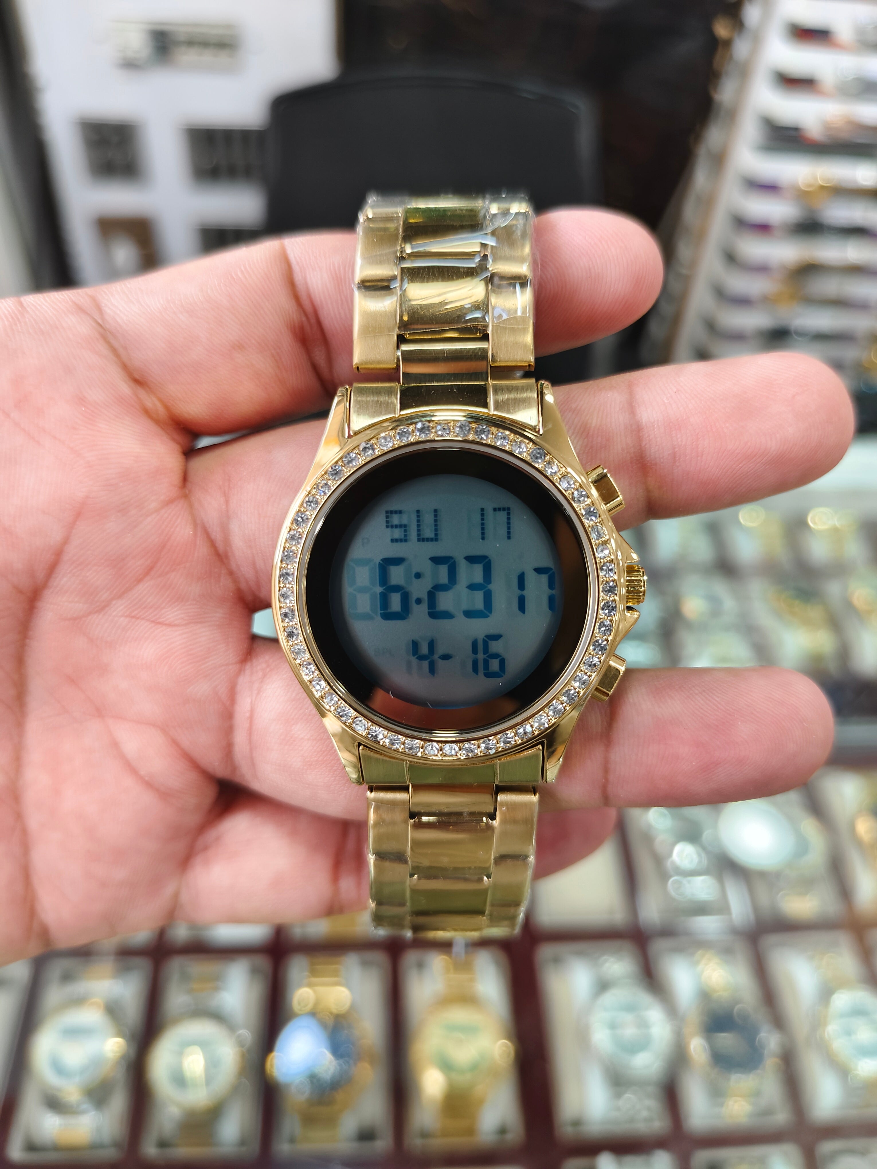Alsalah MUSLIM azan Design Digital Waterproof Watch