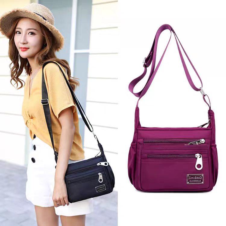 Ladies Messenger Travel Oxford Shoulder hand bag