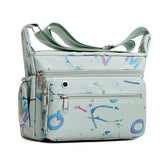 Multi Pocket Women Handbag High Quality Nylon Female Shoulder Bag