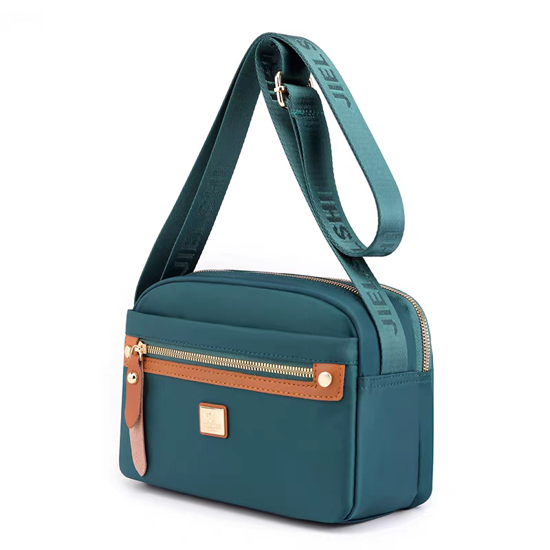 Women's Fashion Shoulder Bag Oxford Metail Handbag for female Messenger Cross Body Bag Purse Multifunction Multi-layer Handbag