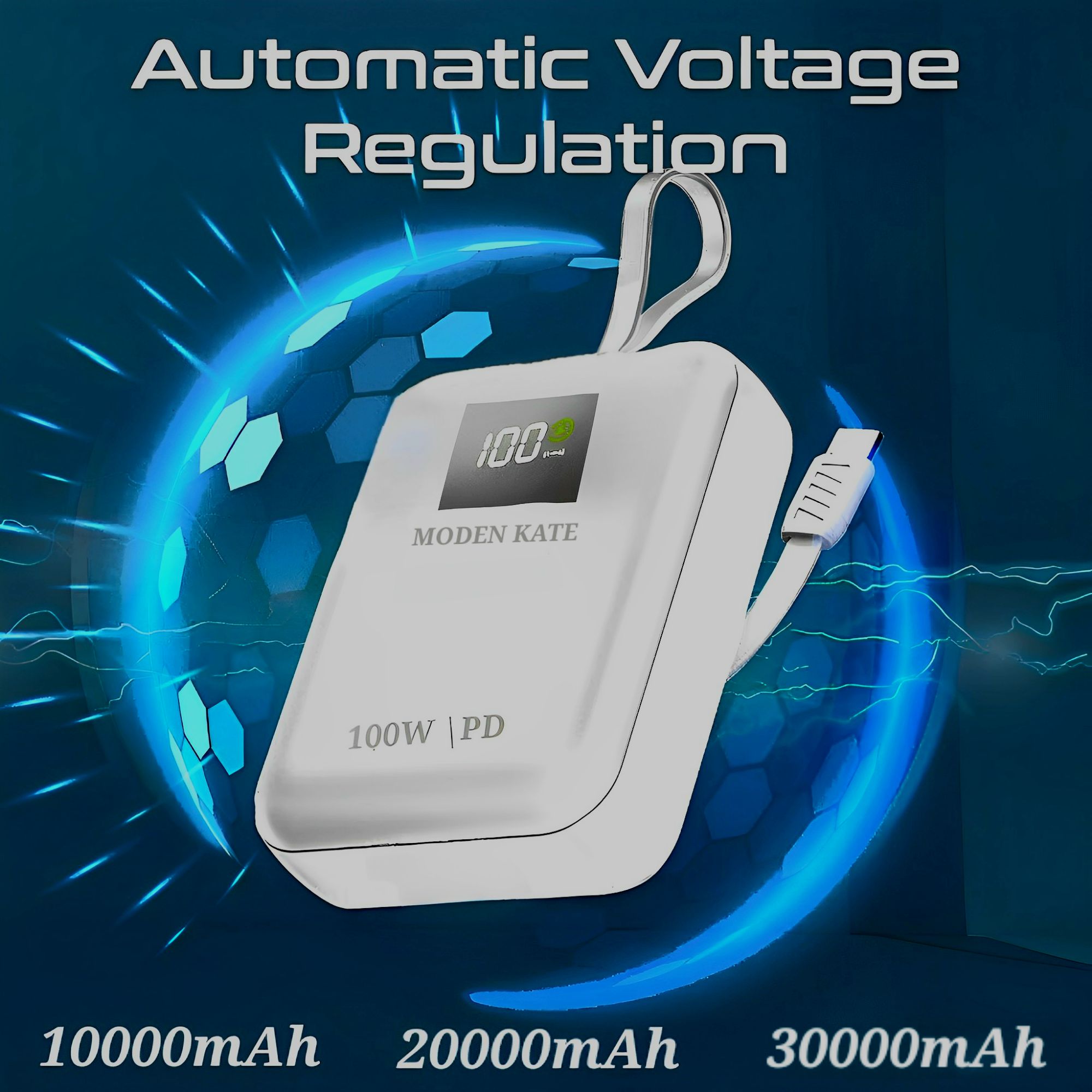 UK Lot ModenCat 100w Pd Super Fast 20000mAh power Bank