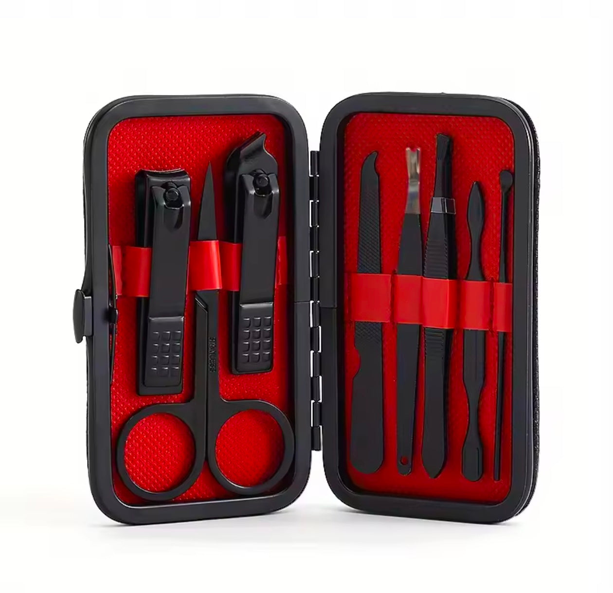 8 pcs Stainless Steel Nail Cutter and Pedicure Scissors Set