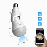 V380 PRO 360 Bulb Wifi Camera Light Bulb