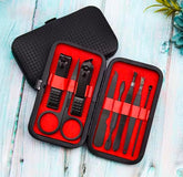 8 pcs Stainless Steel Nail Cutter and Pedicure Scissors Set