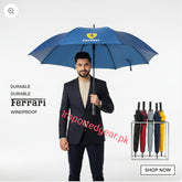 FERRARI 3 - 4 Persons Automatic Folding Umbrella