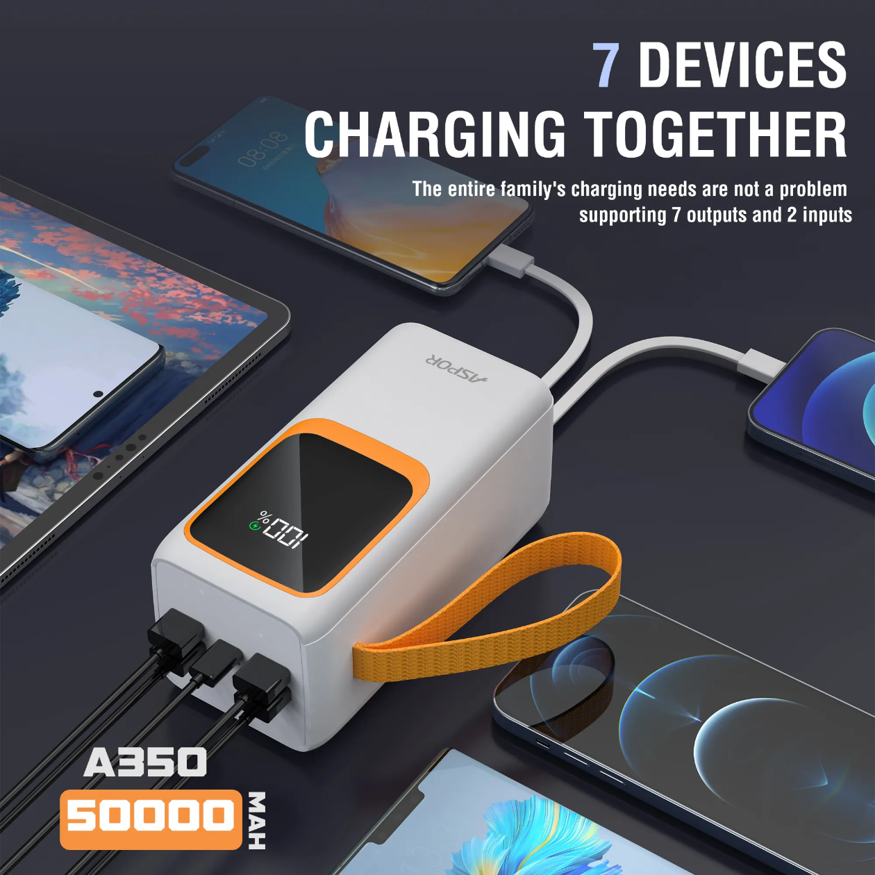 30000mah 120w Super Fast Power Bank