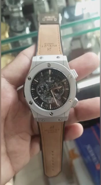 Hblt Men Quartz Watch Automatic Mechanical Wrist Watch
