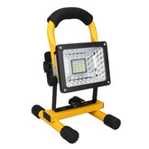 30W LED Portable Rechargeable Floodlight Waterproof Spotlight Battery Powered Searchlight Outdoor Work Lamp Camping Lantern