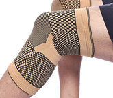 Knee Support Sleeves (Pair) for knee – Effective Support for Running, Jogging, Workout, Walking & Recovery