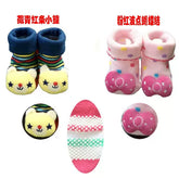 2 Pairs Infants Boy Girls Winter Boots - New Born Winter Pure Cotton Socks