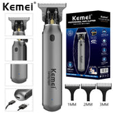 Kemei KM-1757 Hair Trimmer Rechargeable Hair Clipper Hair Cut Machine Beard
