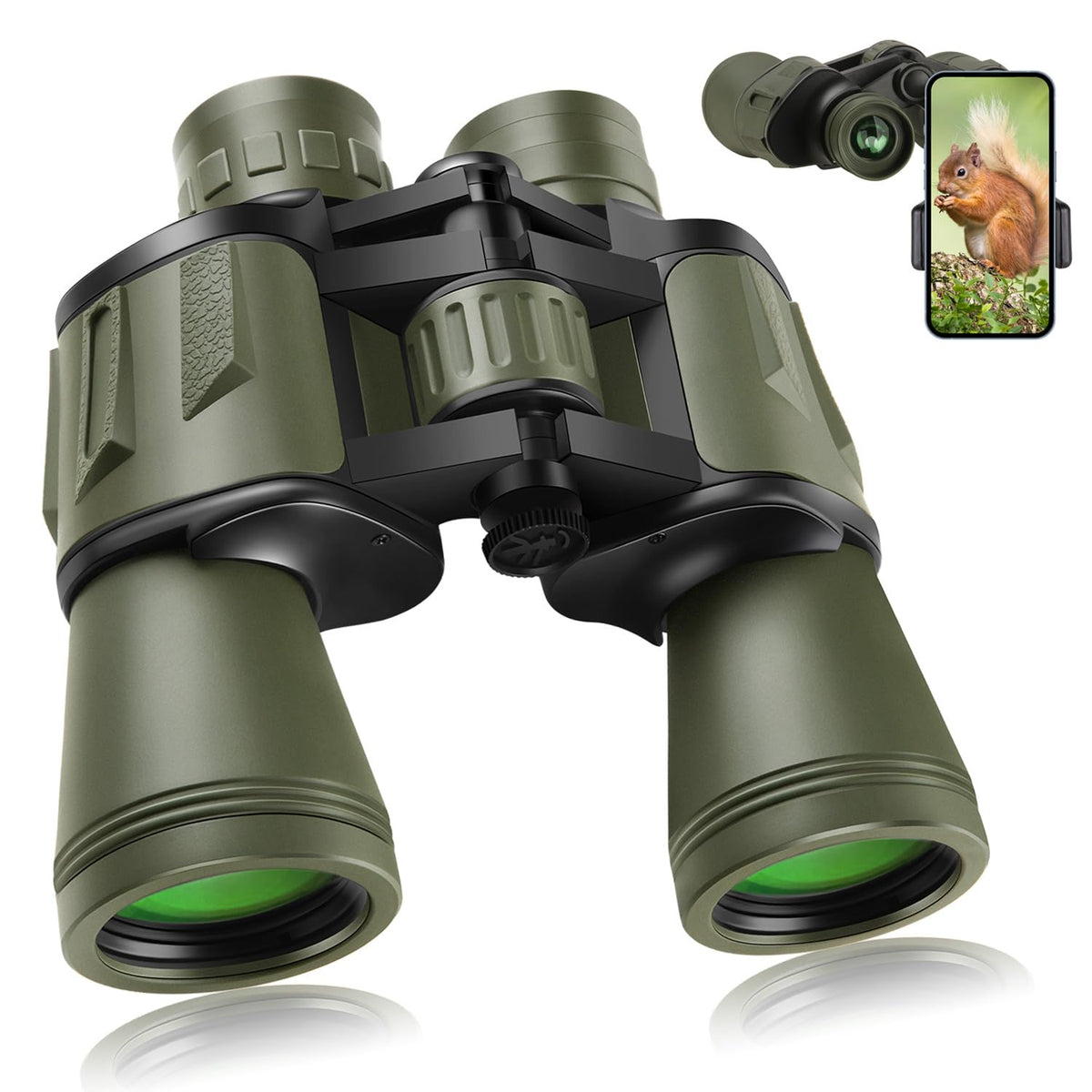 Binoculars 50x50 HD Binoculars, 10X Magnification Binoculars