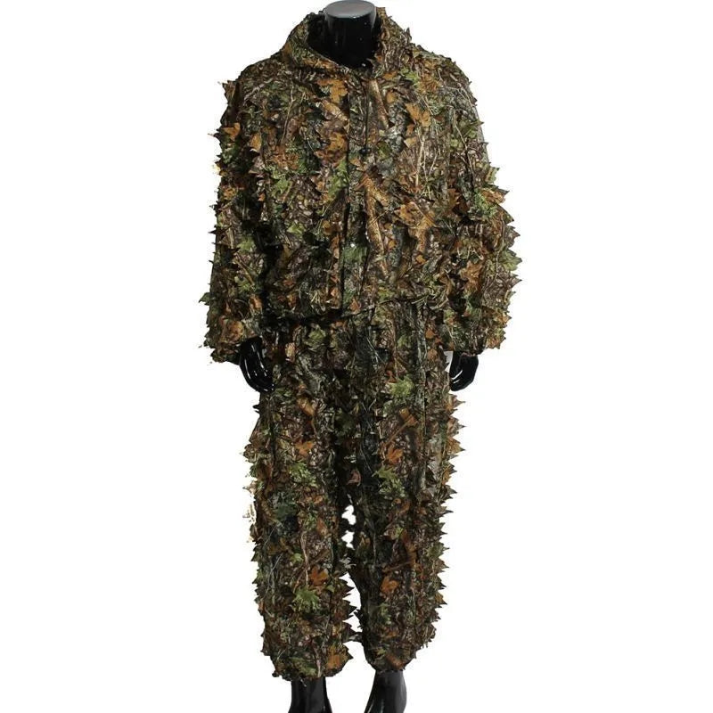 Tactical Outdoor Ghillie Suit Camouflage Clothes Jungle Suit