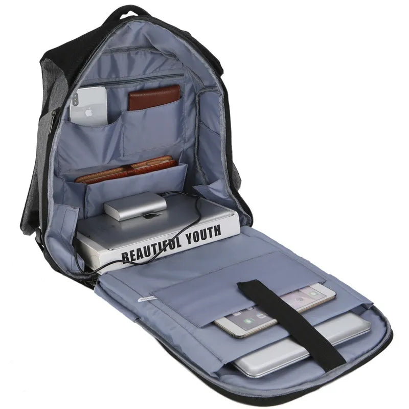 Backpack Multifunctional Waterproof  Anti Theft Laptop Backpack