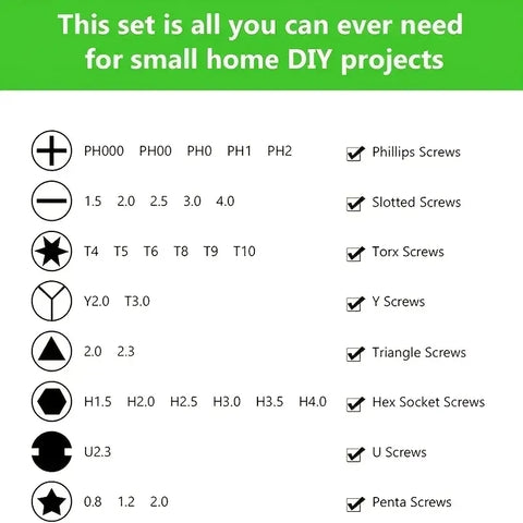 32 In 1 Screwdriver Set