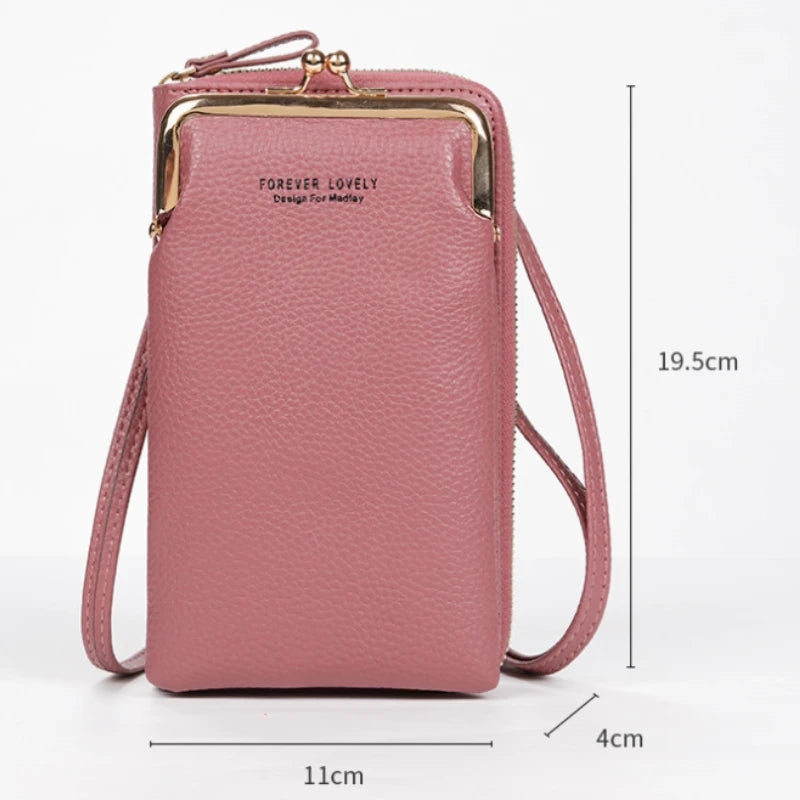 Forever Women's Handbag Cell Phone Purse  PU Leather Crossbody Bags