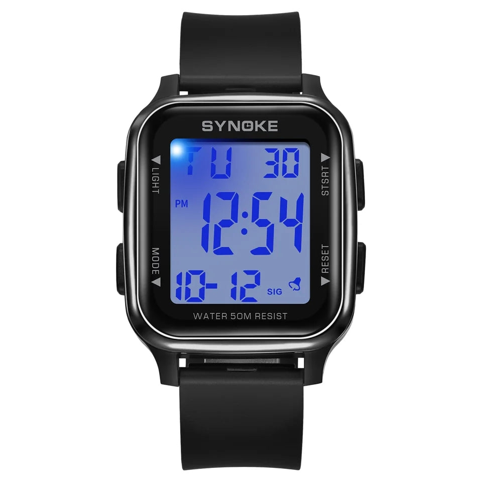 Sports Digital Luminous Luxury Watch Waterproof