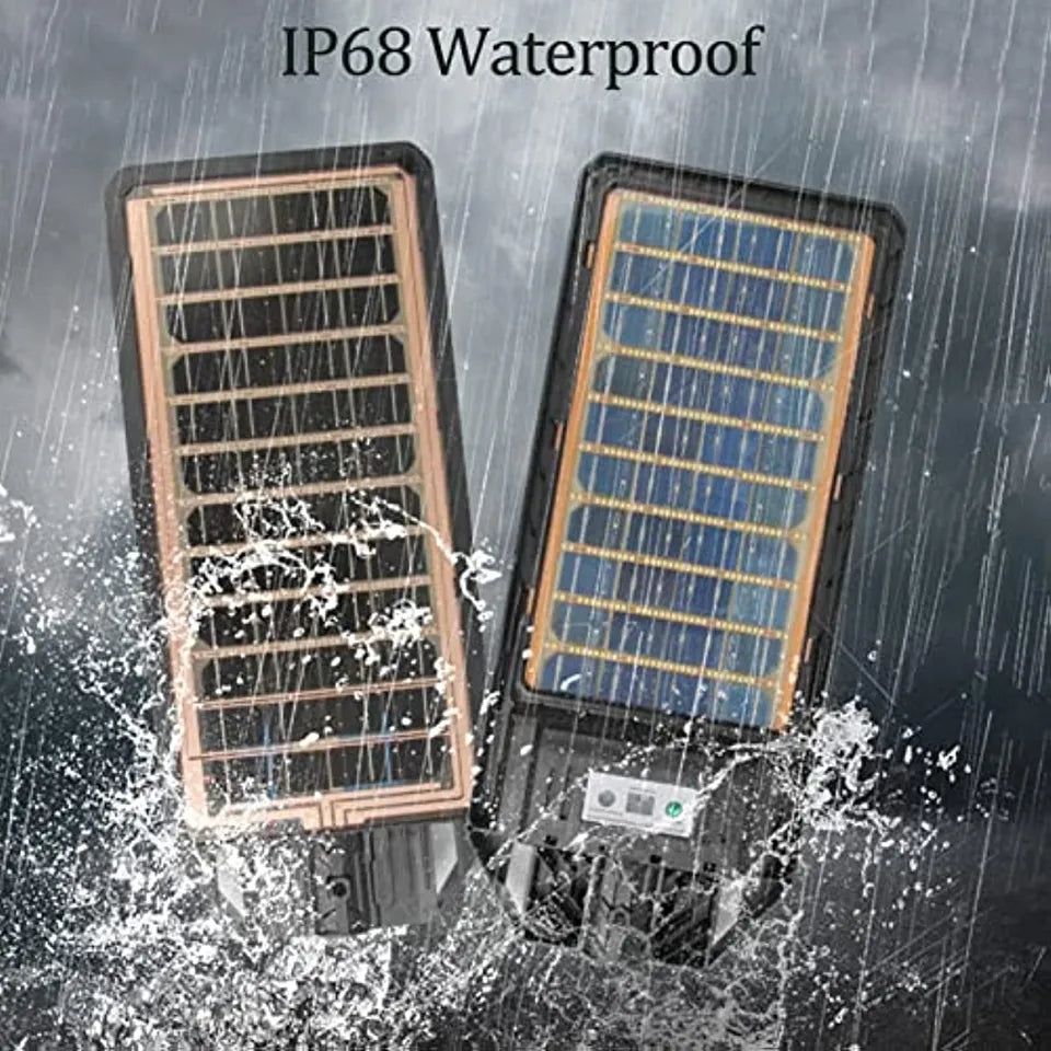 Solar Lights 200 W Outdoor Lights 6500K 80000LM Solar Street Lights IP68 Waterproof