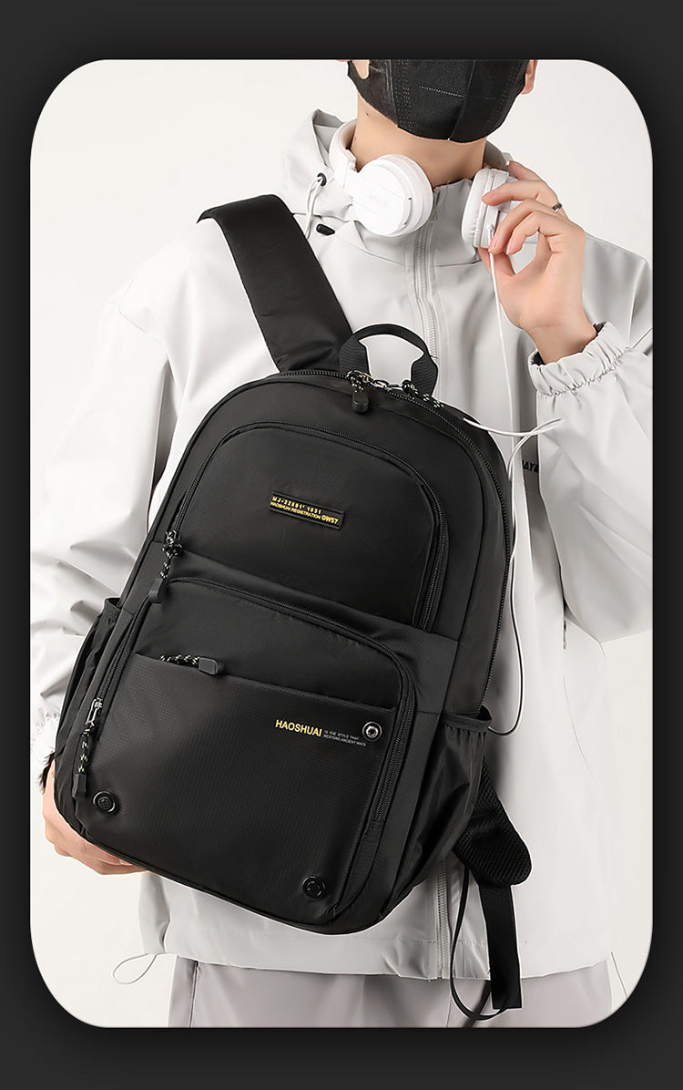 Multifunctional Nylon Business student office backpack